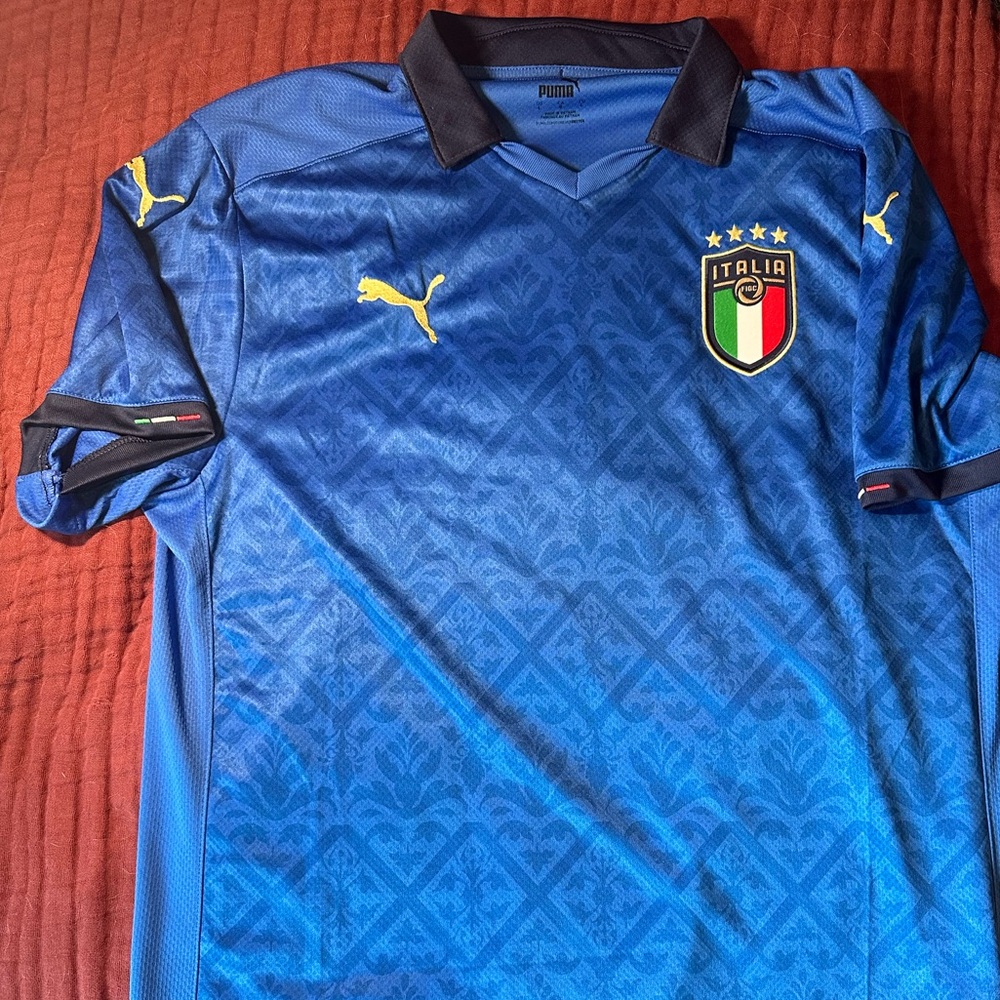 2020 Puma Italy Home Jersey size L